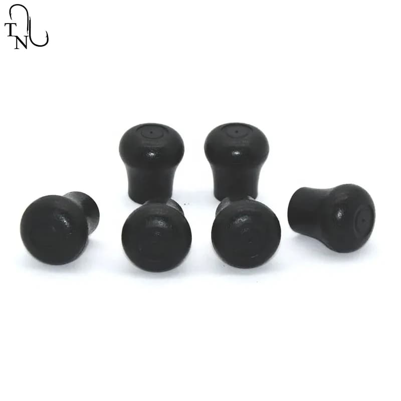 Bouchon de talon TN06-1 pour cannes à pêche avec protection renforcée et capuchon gimbal durable