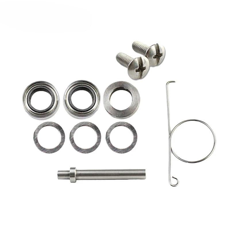 Kit d'outils pour poignée de moulinet de pêche - Vis, roulements, joints et clé de montage pour baitcast