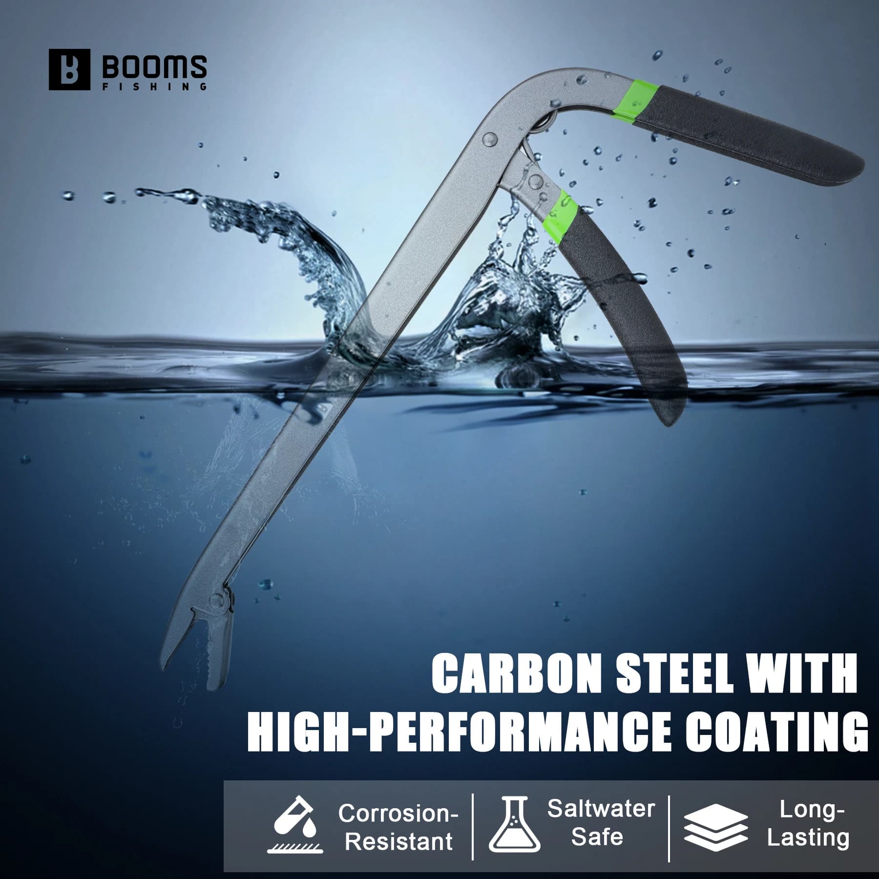 Pince décrocheur acier carbone pour extraction hameçons - outil pêche sécurisé poissons et pêcheurs