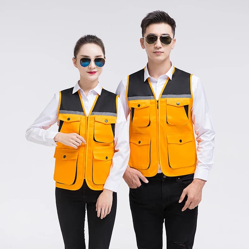 Veste pêche homme multi-poches pour randonnée, chasse et photographie - Veste technique polyvalente