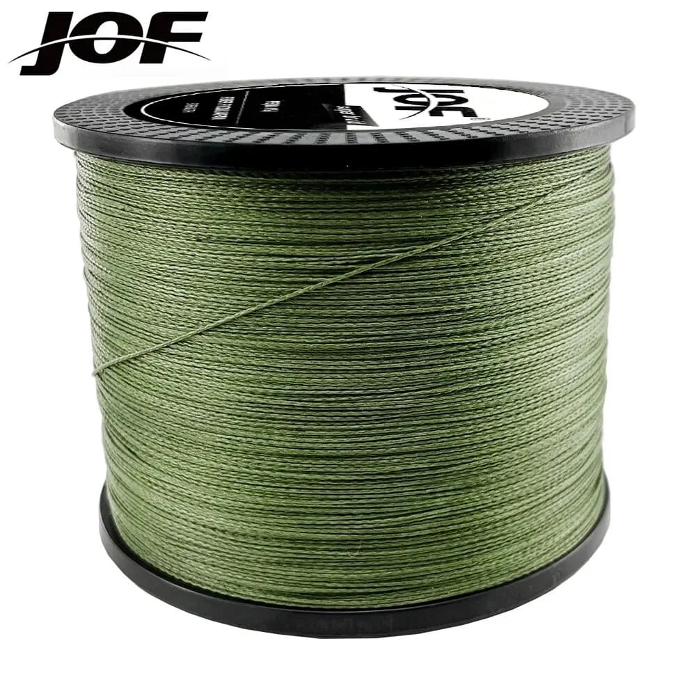 Ligne tressée JOF 4 brins 300-1000m pour pêche carpe - multifilament japonais accessoires pêche PE