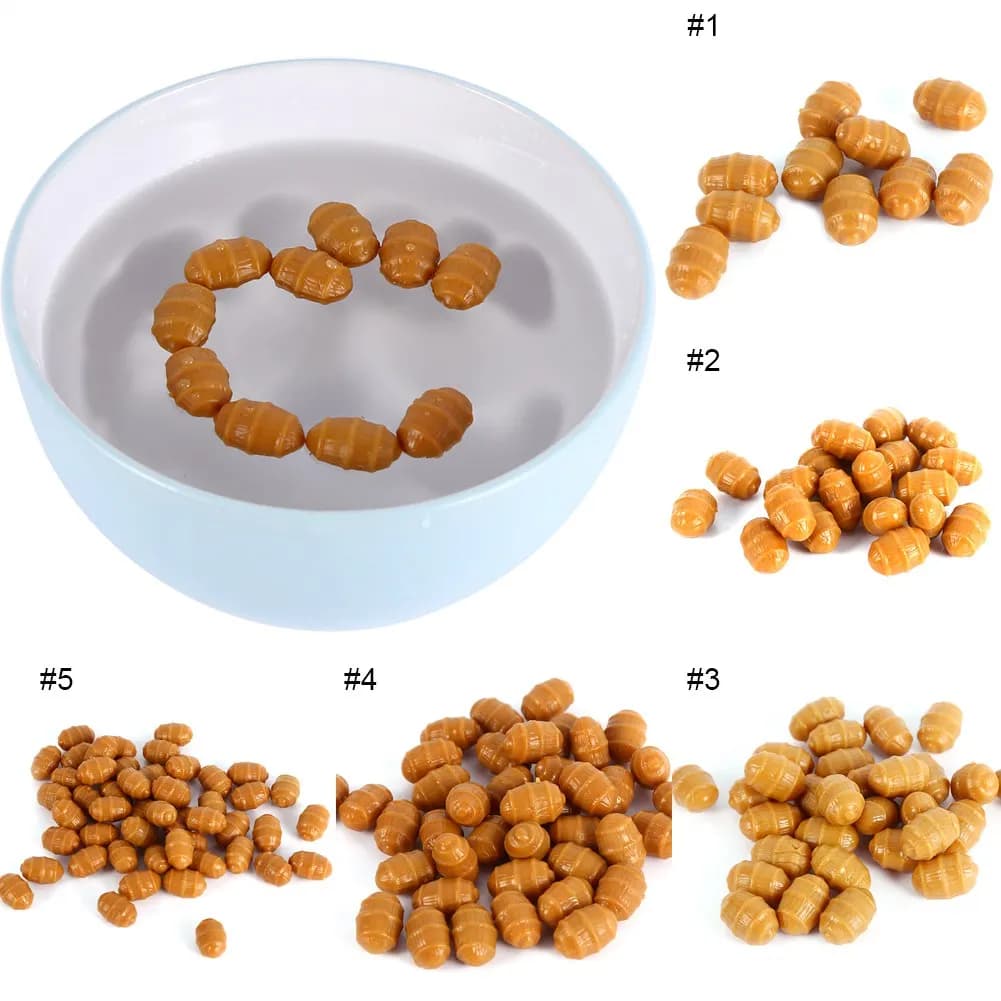 Leurre flottant artificiel noix tigrée pour pêche à la carpe - appât pop-up et pellets