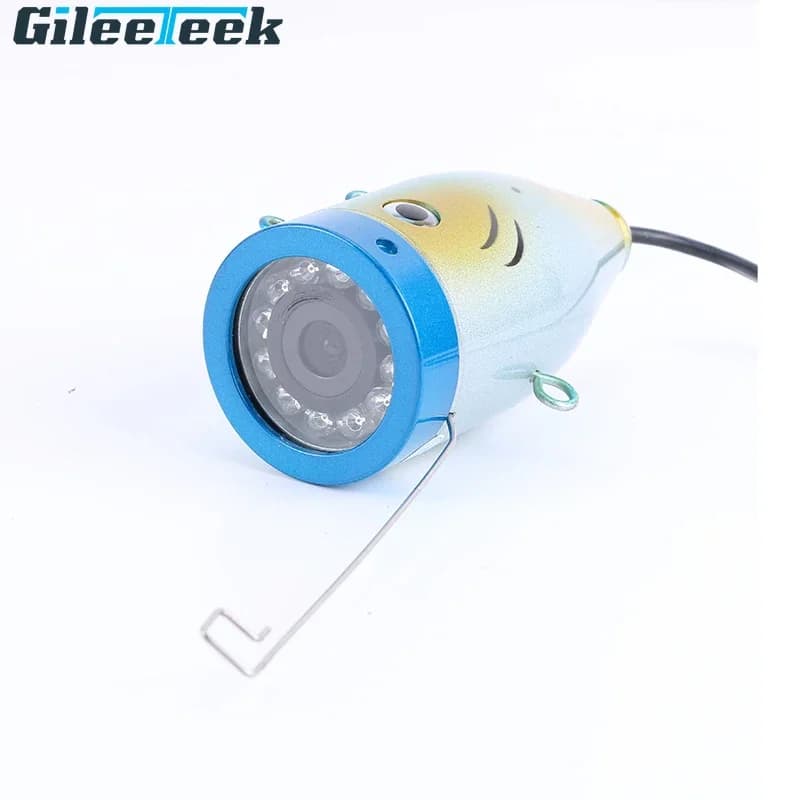 Caméra vidéo sous-marine F01S 12 LED IR étanche - Sondeur avec câble 15/30/50m pour pêche professionnelle