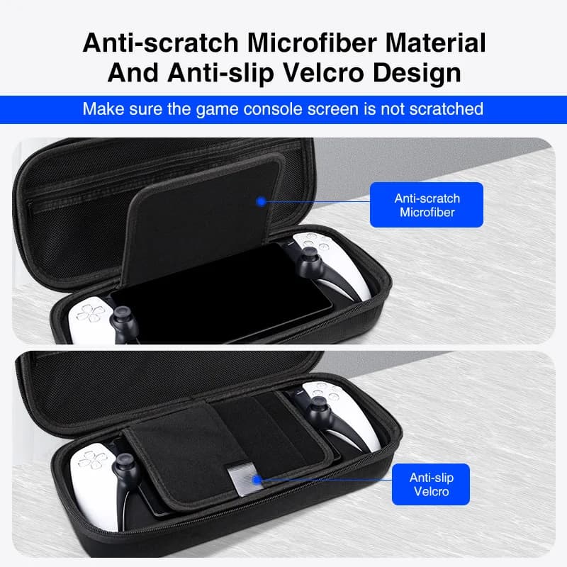 Étui de transport rigide EVA pour PS5 Portal - Protection maximale console portable Sony PlayStation