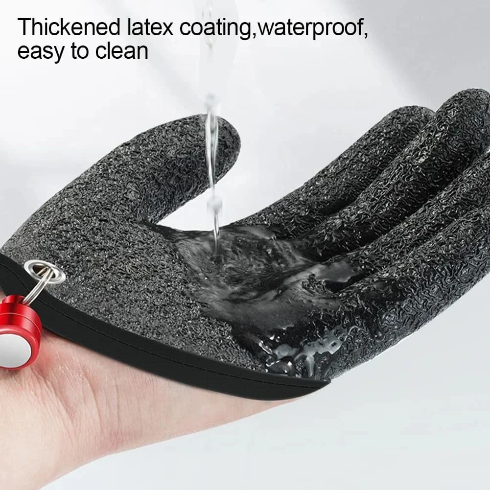 Gants de pêche antidérapants et durables, imperméables et résistants aux coupures pour la pêche et le travail