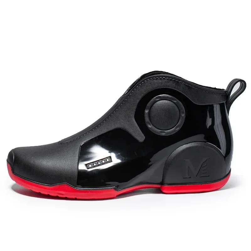 Chaussures de pluie homme fashion pêche extérieur étanches anti-dérapantes résistantes semelle épaisse