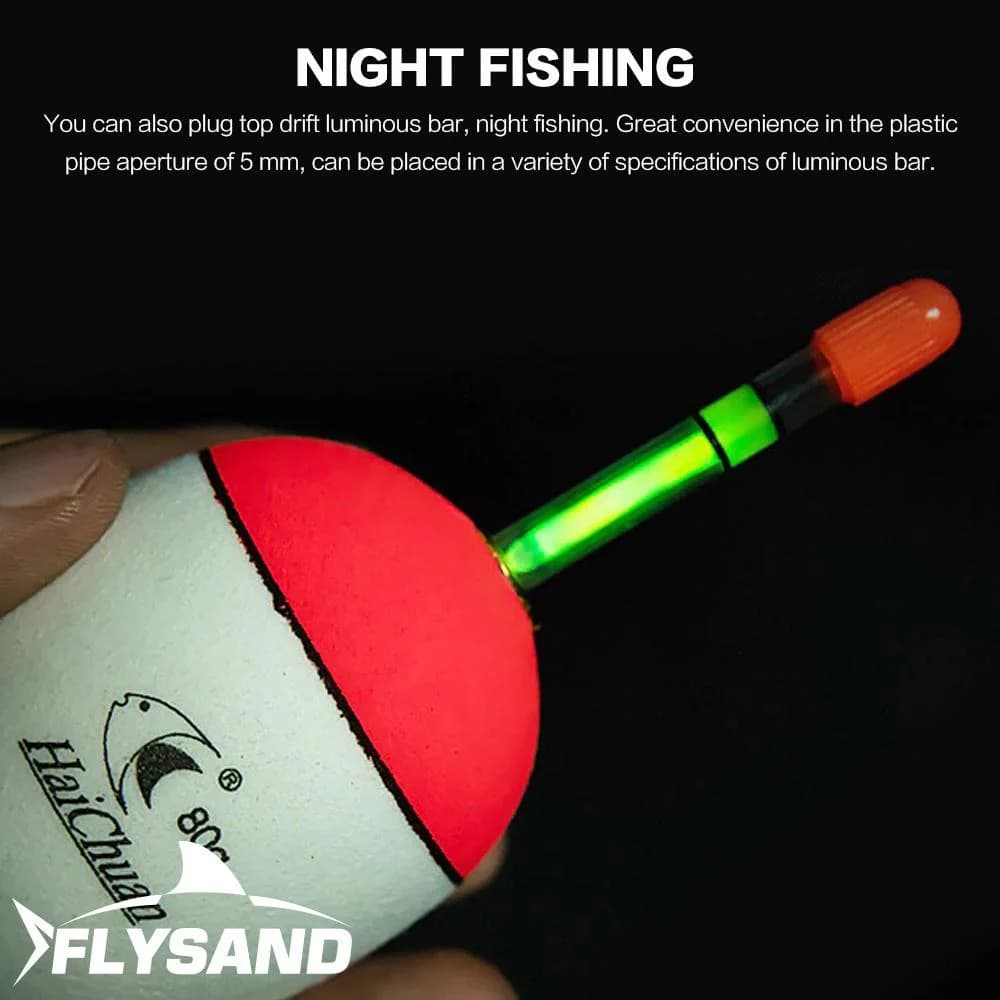 Flotteurs EVA FLYSAND pour pêche en mer et carpe - Accessoires pêche 10g-100g de flottabilité haute qualité