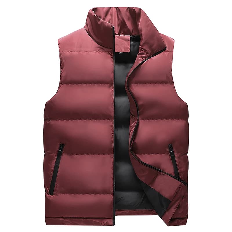 Gilet d'hiver pêche épais chaud respirant coupe-vent qualité premium pour hommes extérieur