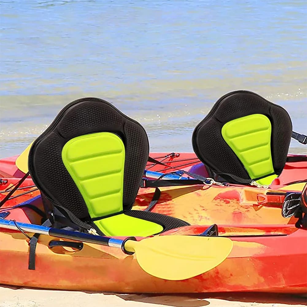 Siège réglable avec dossier pour paddle et kayak - support pêche canoë rangement sac antidérapant