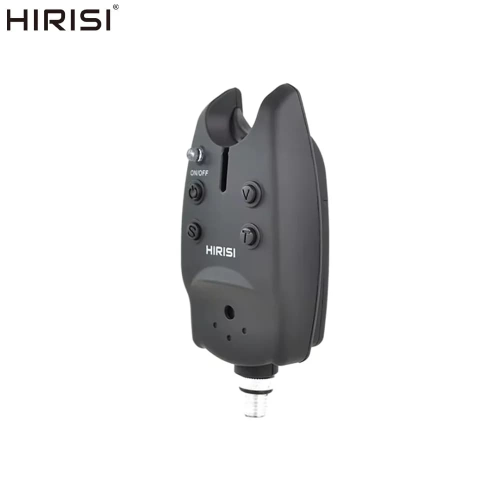 Alarme de touche Hirisi avec LED pour pêche à la carpe - Indicateur lumineux pour matériel de pêche
