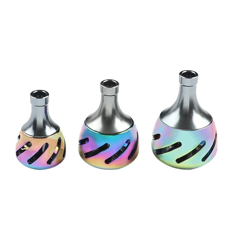 Poignée de moulinet de pêche métallique Rollfish, poignée ergonomique pour modification DIY et rocker arm