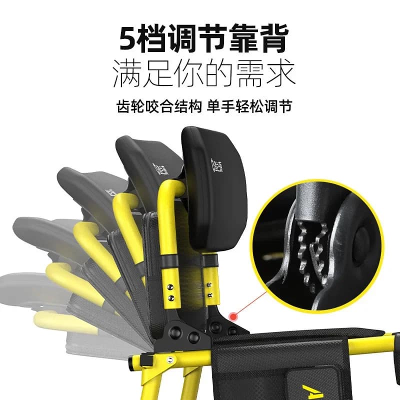 Nouveau style chaise AK Knight pêche 2025 pliante légère multifonction portable pour pêcheurs