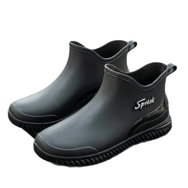 Bottes de pêche imperméables homme antidérapantes PVC respirantes pour travail extérieur et wading