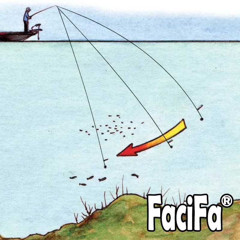20 hameçons drop shot pour leurres souples - pêche du bass et carnassiers en eau douce