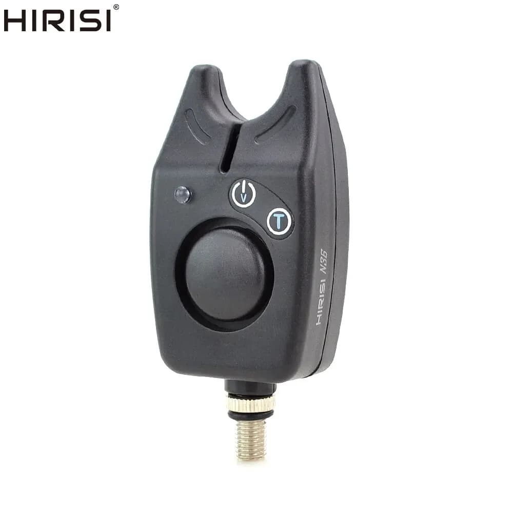 Alarme de touche Hirisi pour pêche à la carpe - Détecteur de touches avec indicateur lumineux - Accessoires pêche carpe