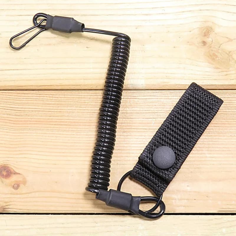 Lanière élastique rétractable anti-perte pour clés et téléphone - Accessoire pêche pratique