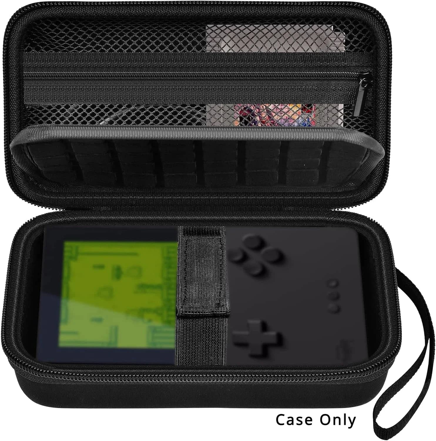 Housse de protection rigide pour Analogue Pocket - Étui de transport pour console portable et cartouches