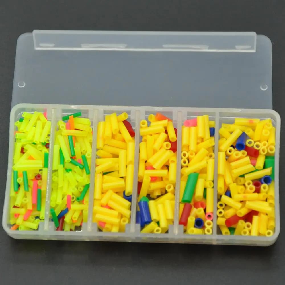 Set accessoires pêche tailles multiples manchons flotteurs silicone stops boilies montage carpe