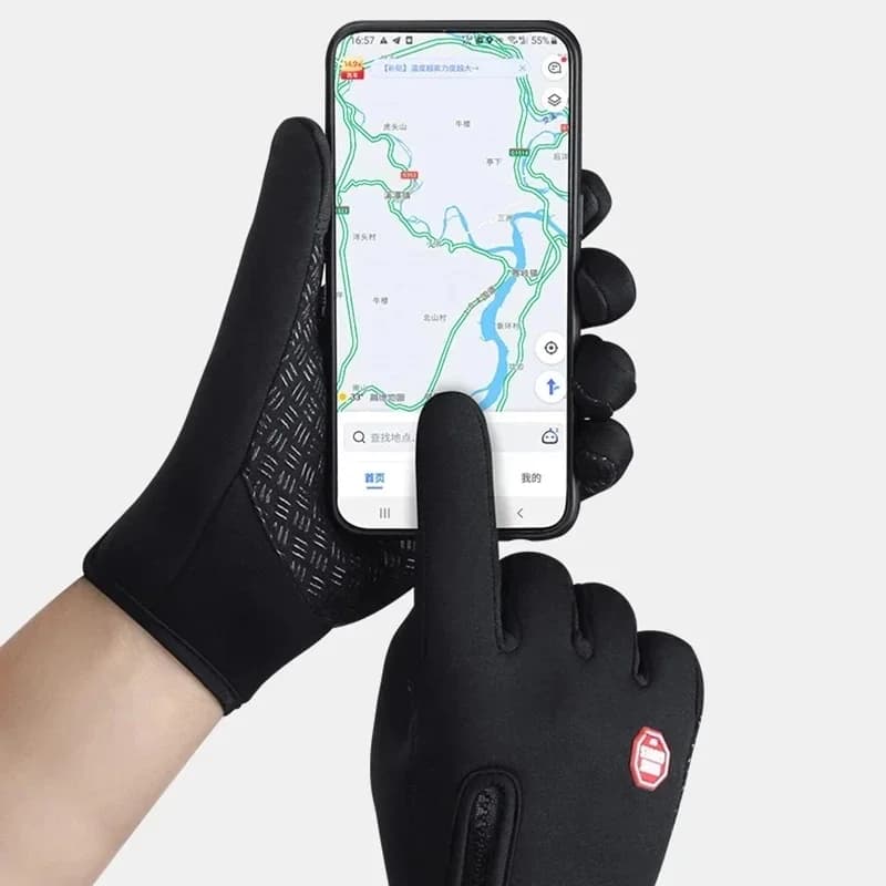 Gants de pêche tactiles hiver - Chauffants, imperméables et anti-dérapants pour activités extérieures