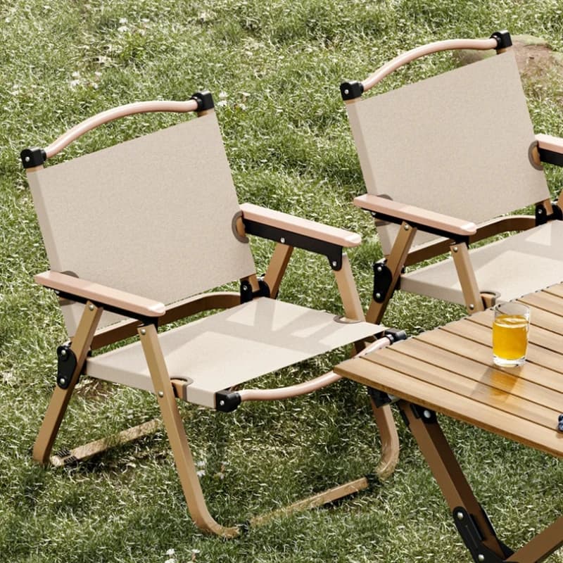 Chaise pliante portable légère pêche plage - Siège compact durable camping tabouret extérieur