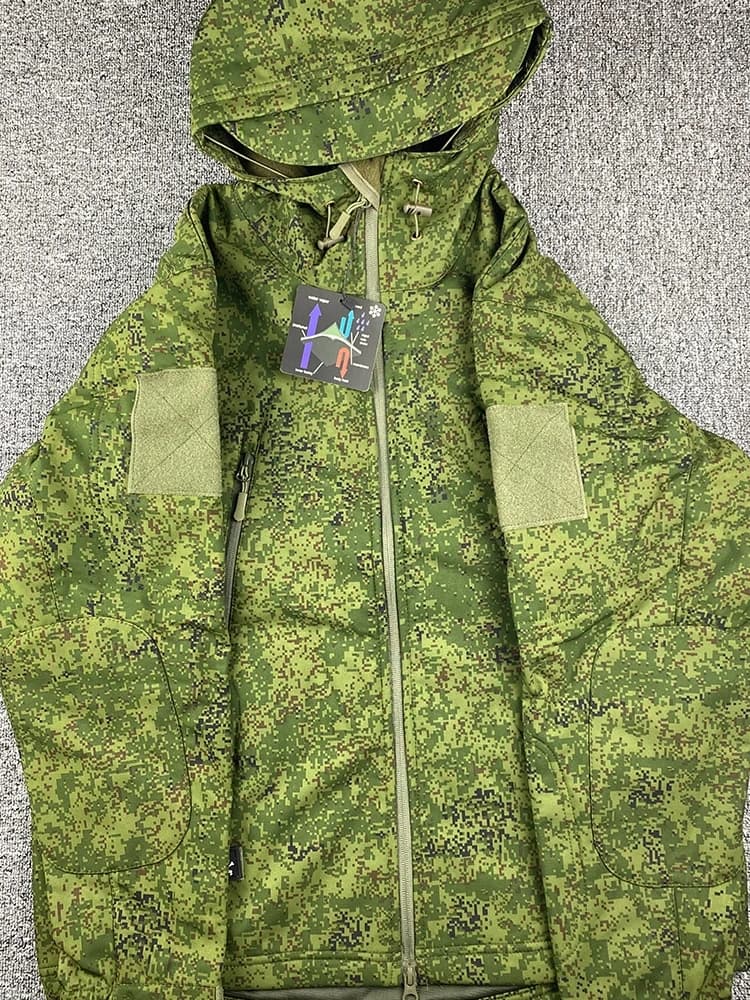 Combinaison assault camouflage EMR softshell polaire imperméable pour pêche et chasse