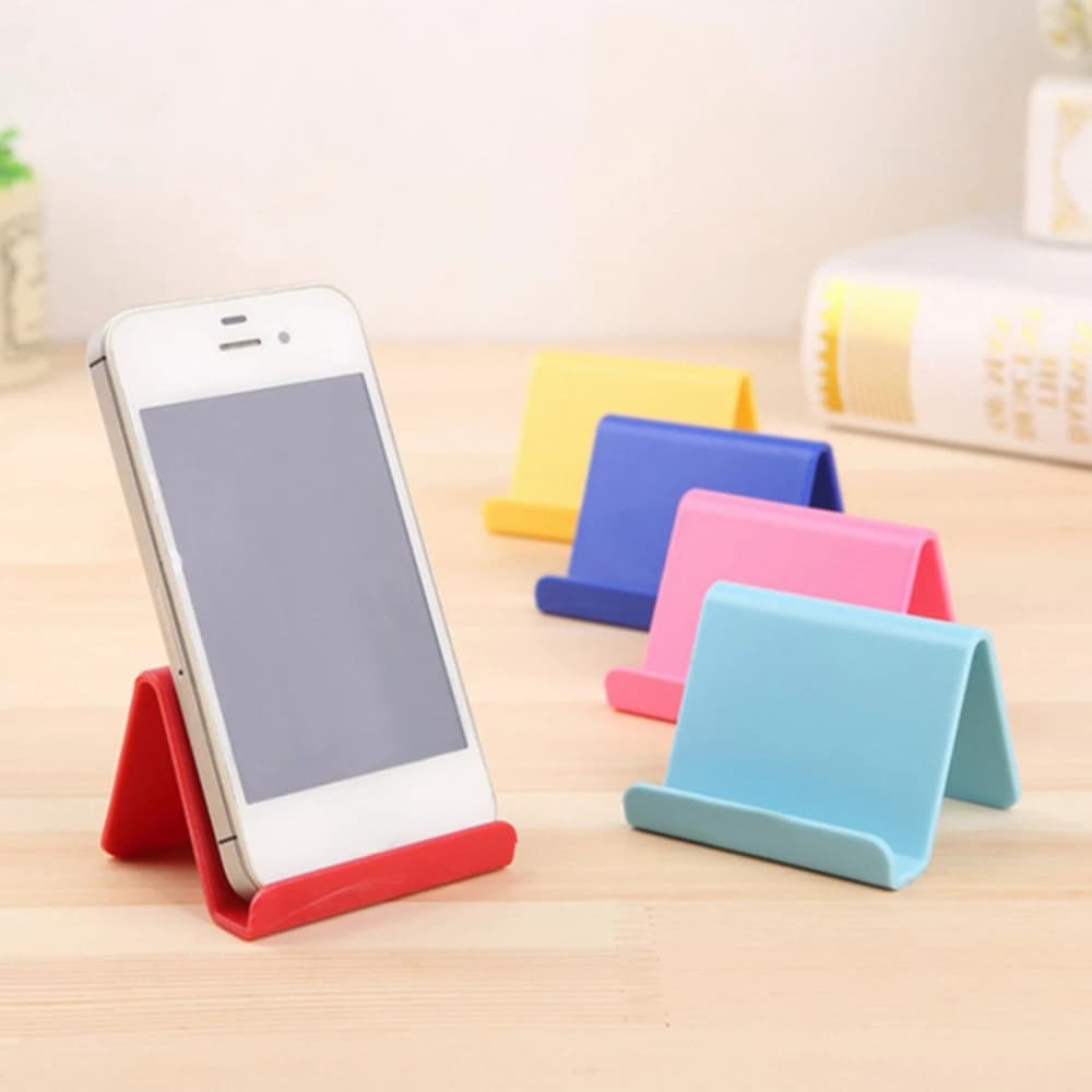 Support téléphone bureau coloré portable - Support mural et de table pour smartphone pratique