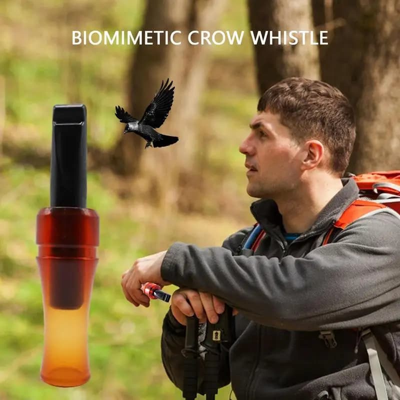 Sifflet appât corbeau chasse - Imitation sonore pour attirer les corbeaux lors de parties de chasse