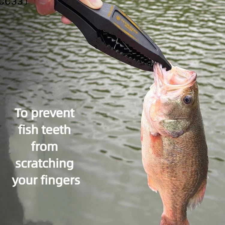Gripper pêche flottant CC33 - Pince à lèvres avec balance, dégorgeoir et extracteur d'hameçon