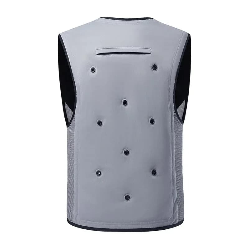 Veste rafraîchissante homme pour travail en extérieur et fortes chaleurs été par évaporation d'eau