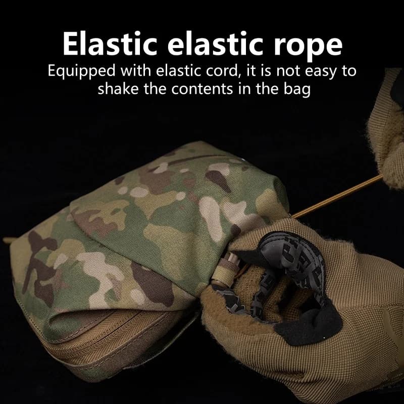 Sac de rangement polyvalent 6x5 MOLLE - Organisation équipement pêche et outdoor