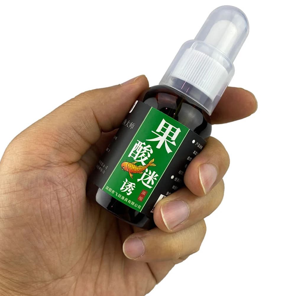 Additif aromatique pour bouillettes 50ml - Liquide attracteur concentré pour appâts de pêche
