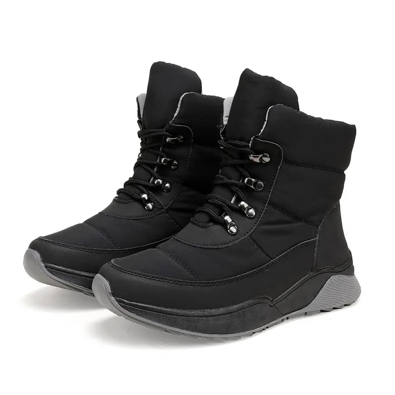 Chaussures sport hiver femme légères 2026 - Bottes neige antidérapantes étanches randonnée ski