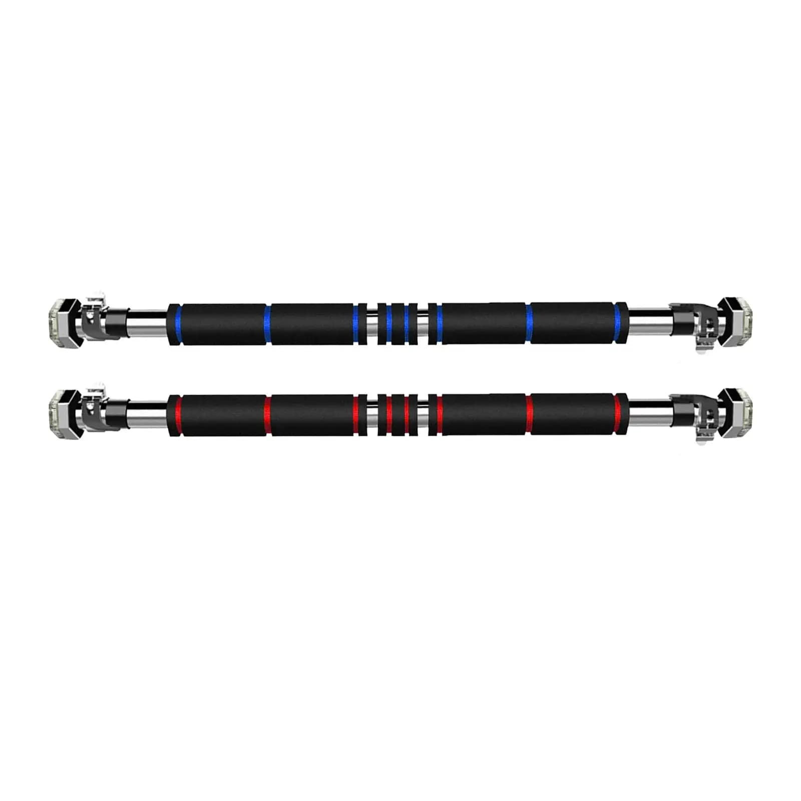 Barre de traction sans vis pour porte réglable 31.5 à 51.2 pouces - Barre horizontale chin up sans perçage