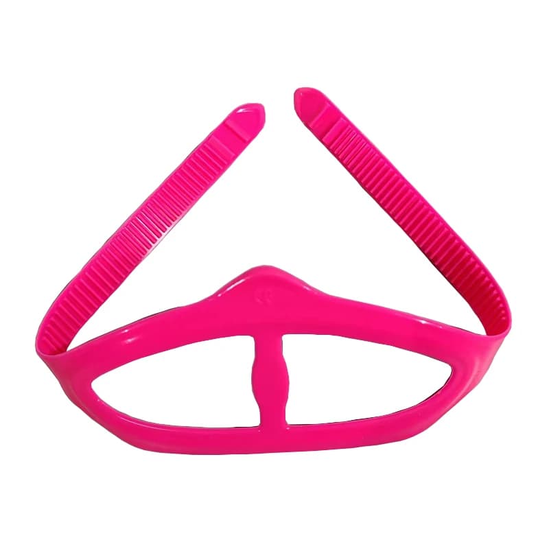Sangle universelle en silicone haute élasticité pour masque de plongée - Réglable confortable