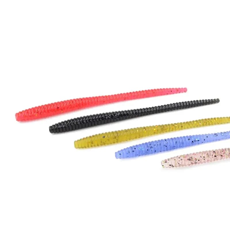 Leurre souple truite MEREDITH vers lent coulant 60mm 80mm, appât artificiel pêche carnassiers