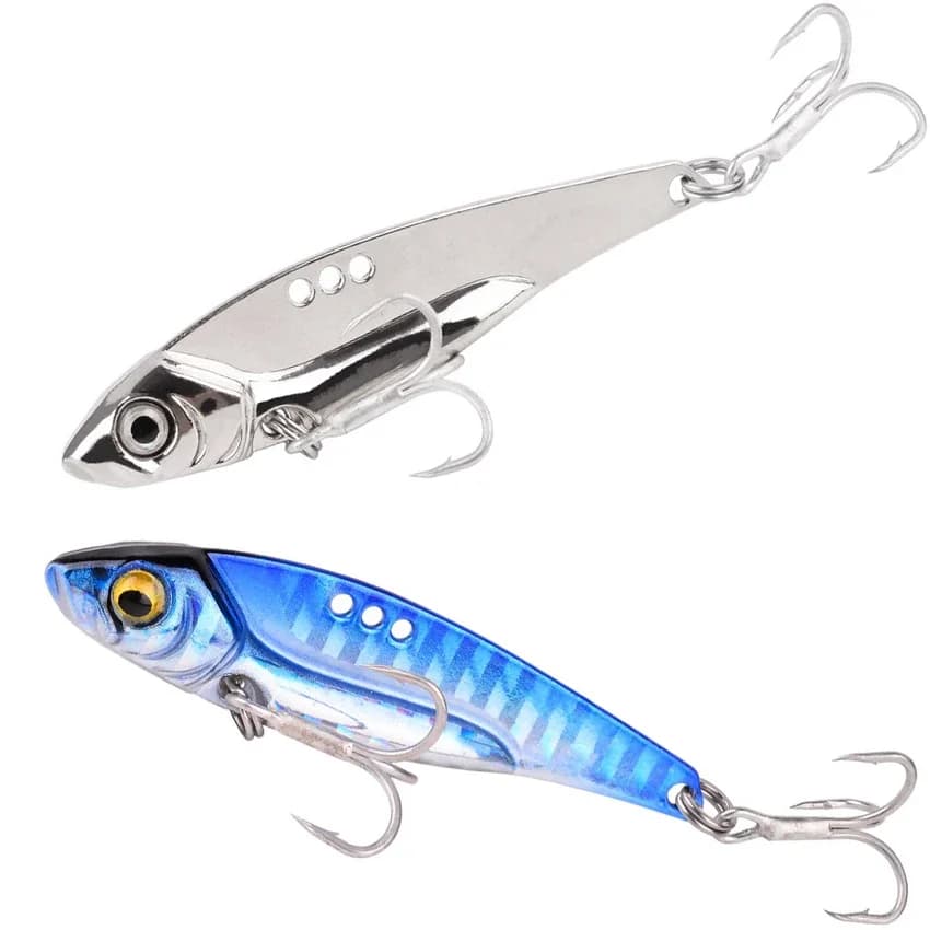 Leurre métal vib blade coulant 7g à 25g vibration swimbait pour pêche du brochet et de la perche