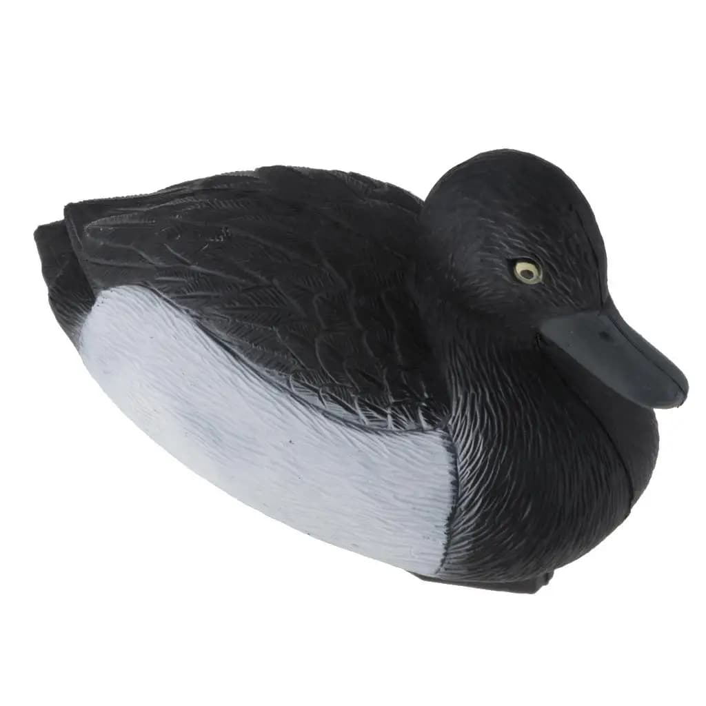 Leurre canard flottant de chasse - Décoration jardin et épouvantail pour étang