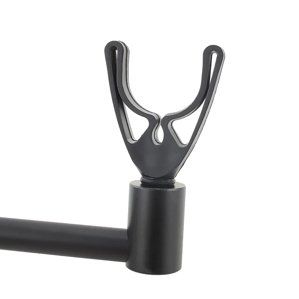 Support canne pêche carpe 2 pièces Hirisi pour piquets de berge - Rod rest head bank sticks