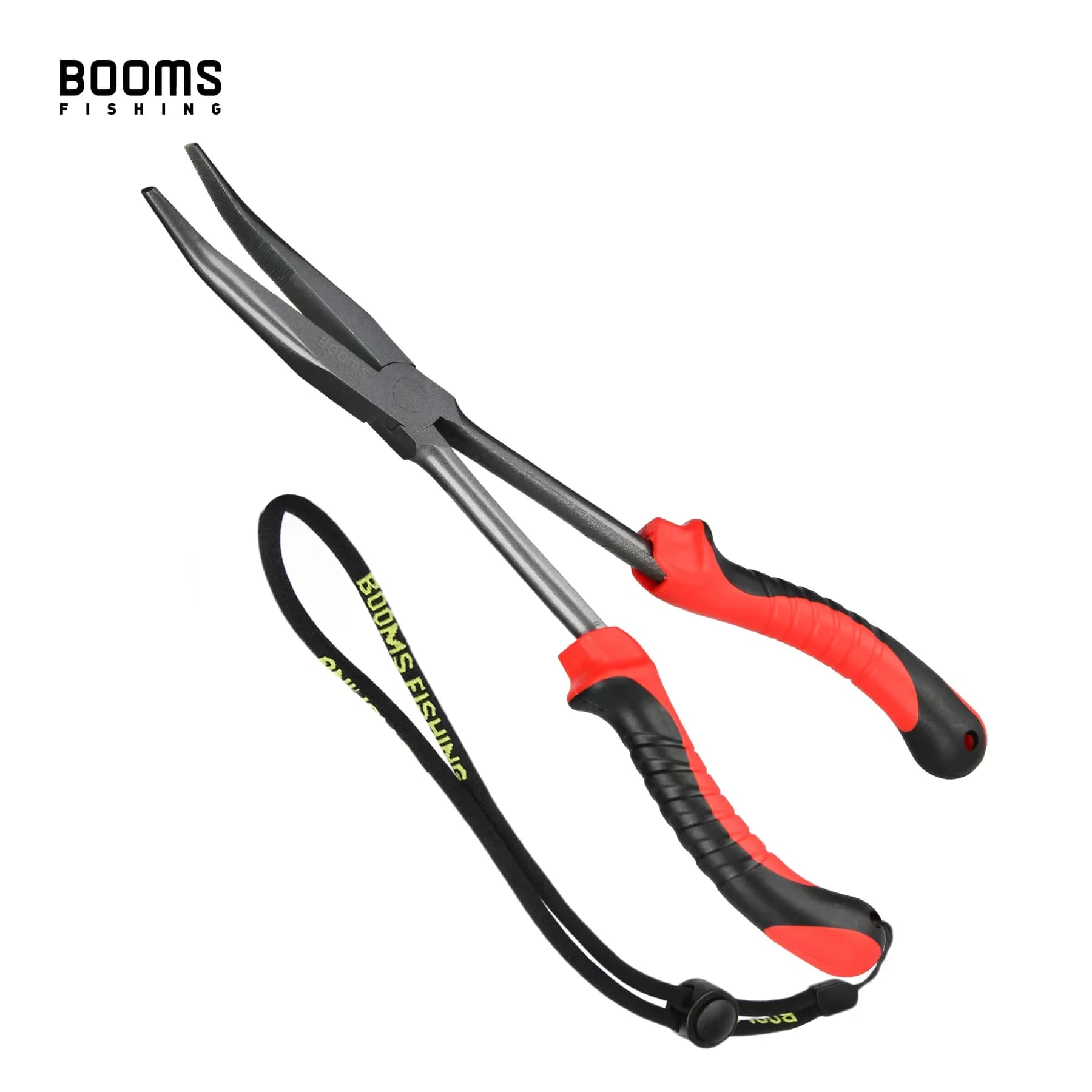 Pince de pêche F05 longue 28cm avec dragonne anti-perte, dégorgeoir et acier carbone pour eau salée