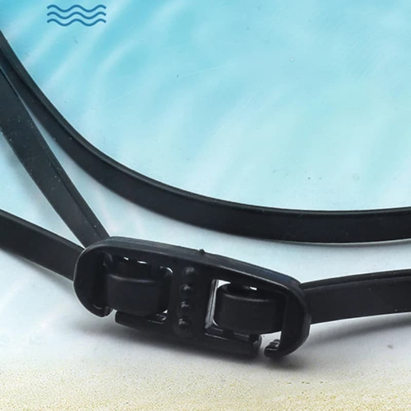 Masque de natation professionnel unisexe anti-buée et protection UV pour adultes - étanche