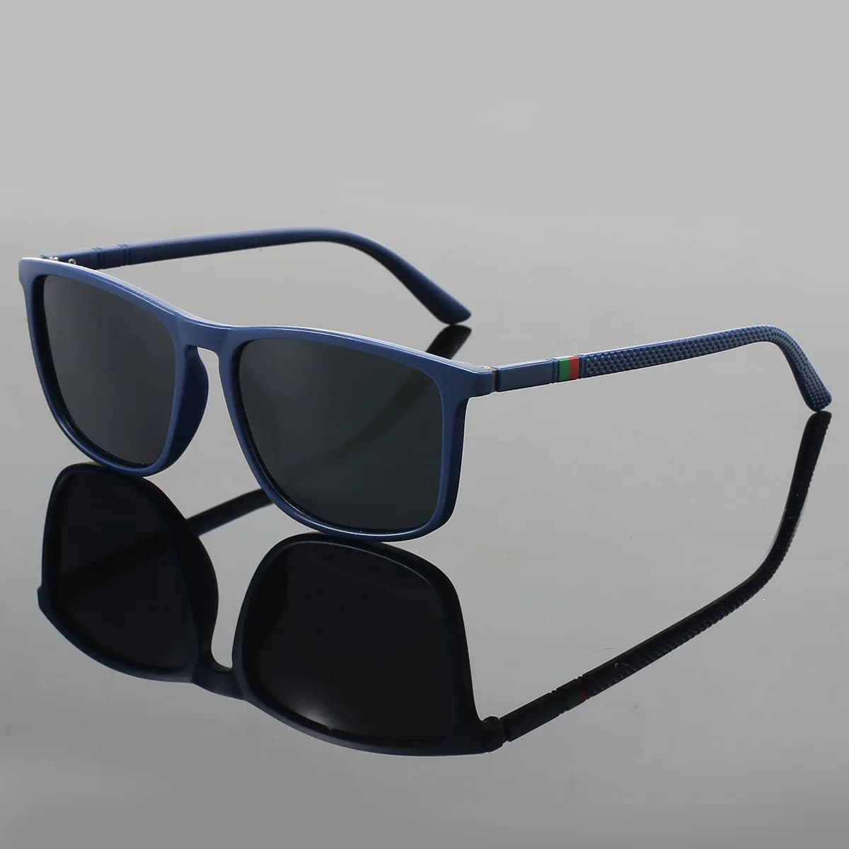 Lunettes de soleil conduite pêche anti-UV fashion carrées unisexes nouvelle collection 2024