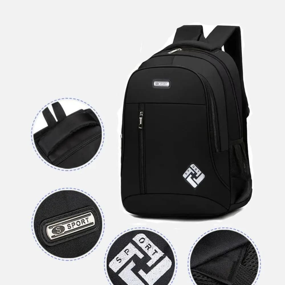 Sac à dos homme multifonction étanche pour ordinateur portable 15,6 pouces - Sac professionnel pêche urbaine