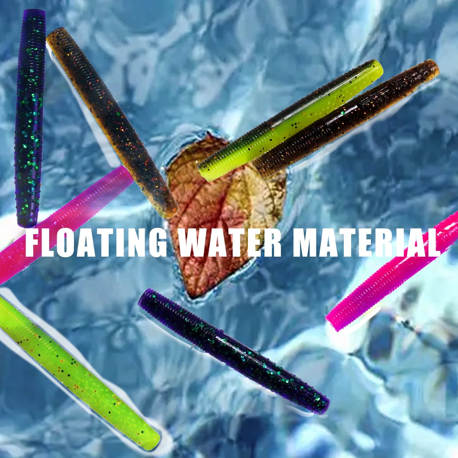 Leurre souple vers flottant SAMOLLA ned wacky rig weightless pour pêche bar leurre artificiel
