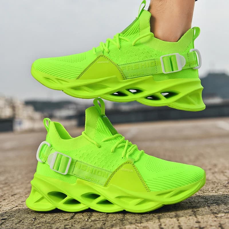 Sneakers Unisex Mesh Respirants - Chaussures Casual Couple Semelle Épaisse Molle Sport Homme Femme
