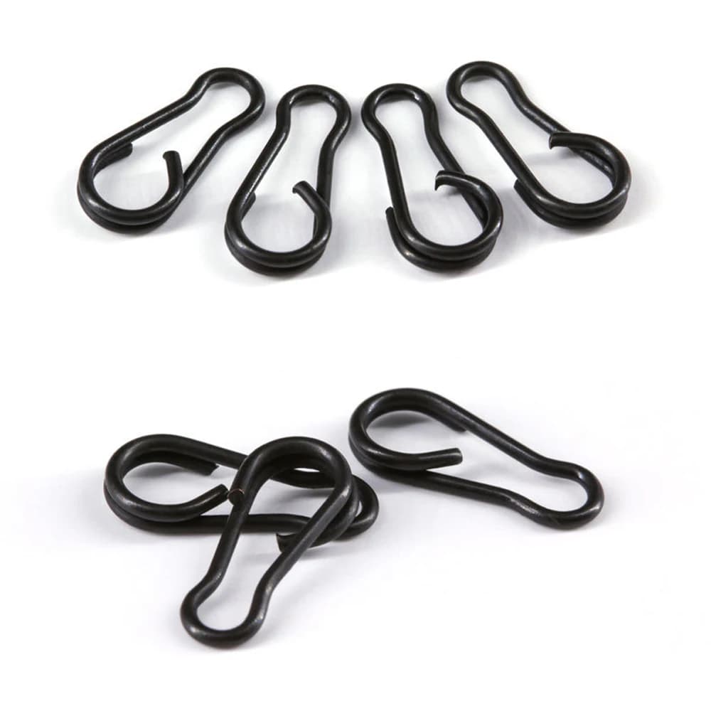 40 clips rapides et émerillons pour terminal tackle carpe - Accessoires de pêche à changement rapide