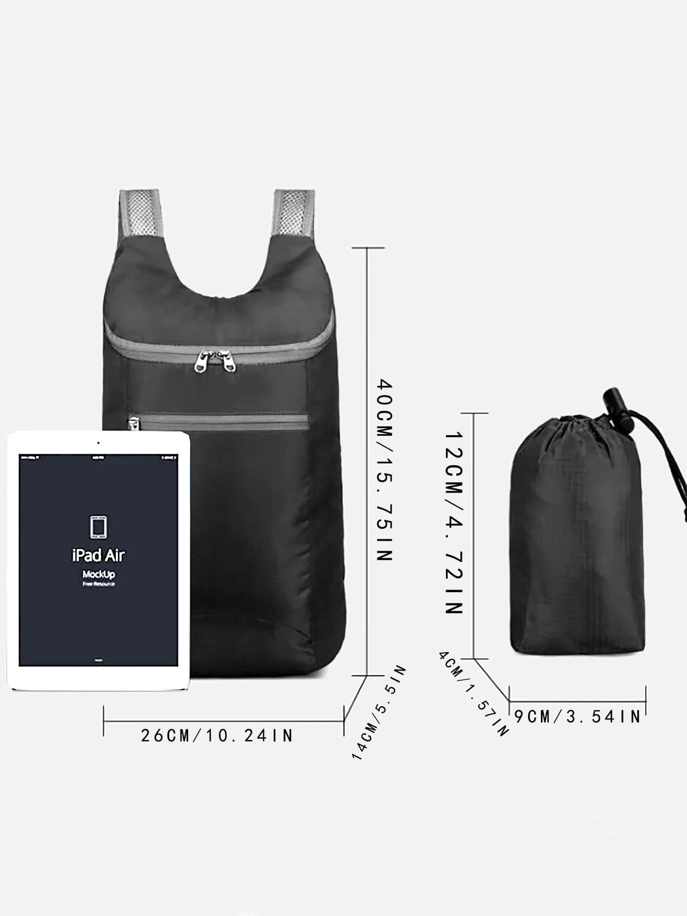 Sac à dos de voyage pliable étanche - Grand capacité pour week-end et affaires