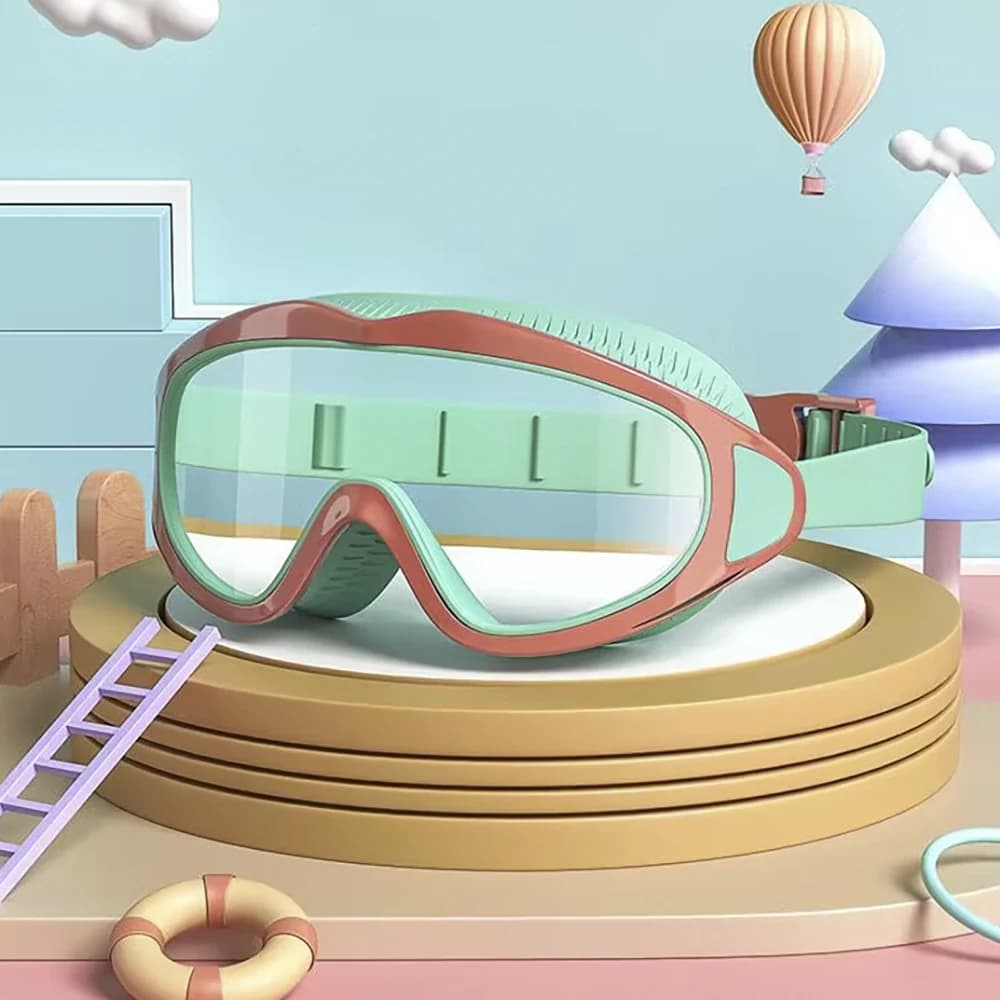 Lunettes de natation enfants anti-buée anti-UV grand angle étanches piscine junior protection optimale