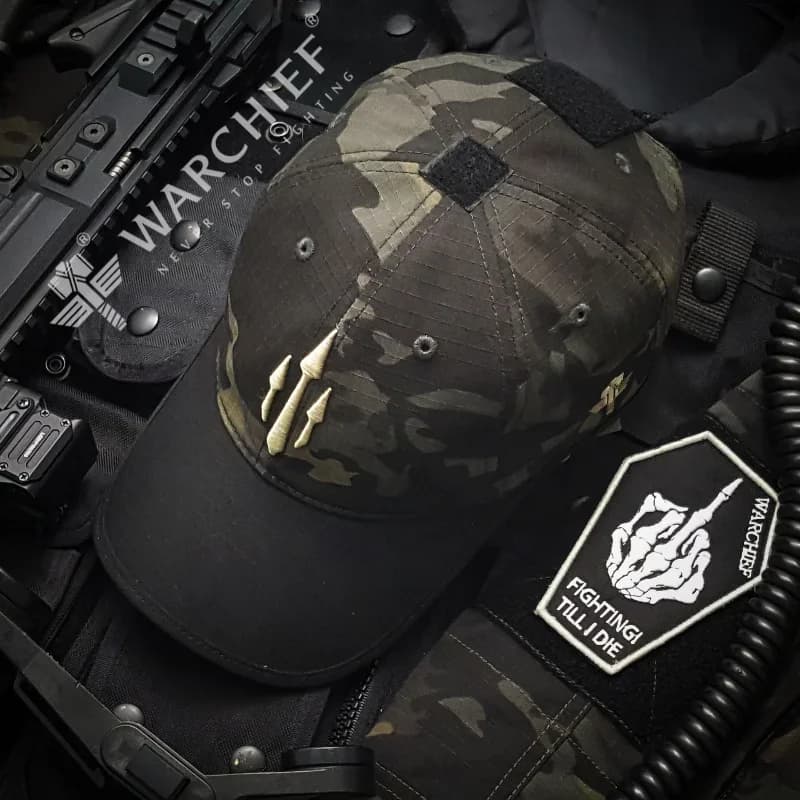 Casquette tactique Poseidon camouflage Multicam - Chapeau pêche et randonnée outdoor