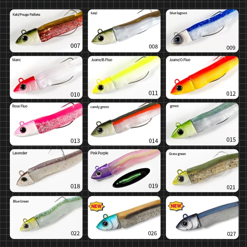 Leurre souple minnow Hunthouse Barre T. 7g-120g - Easy Shiner appât jig pour bass brochet pêche leurres souples