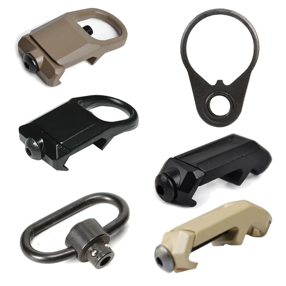 Adaptateur QD rotatif pour lunette .223 AR15 - Montage rapide sur rail 20mm accessoire chasse